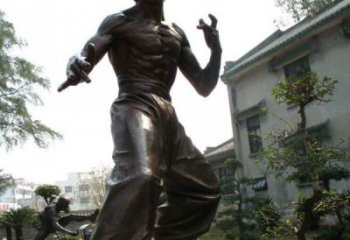 南京专业定制李小龙铜雕