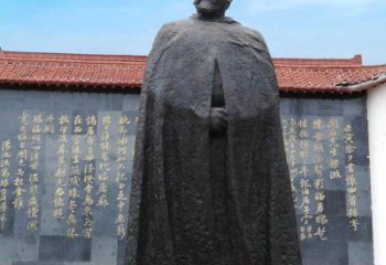 南京精美手工雕刻林则徐铜雕像