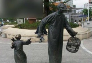 南京中领雕塑：铸造艺术，传承美好，给你精致精美的儿童铜雕