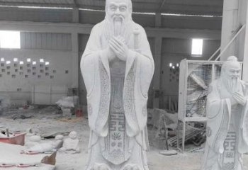 南京精美的孔子雕像，精雕细琢，彰显文明之美