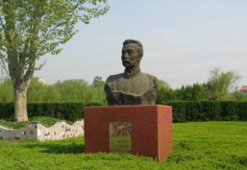 南京鲁迅胸像近代名人铜雕，荟萃中国精神精髓