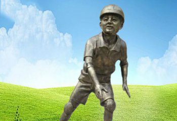 南京领雕塑：儿童公园里的铜雕精灵