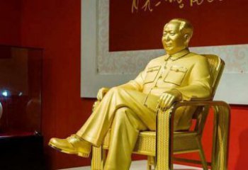 南京雕刻毛主席偉人銅像，傳遞壹代領袖偉大革命精神
