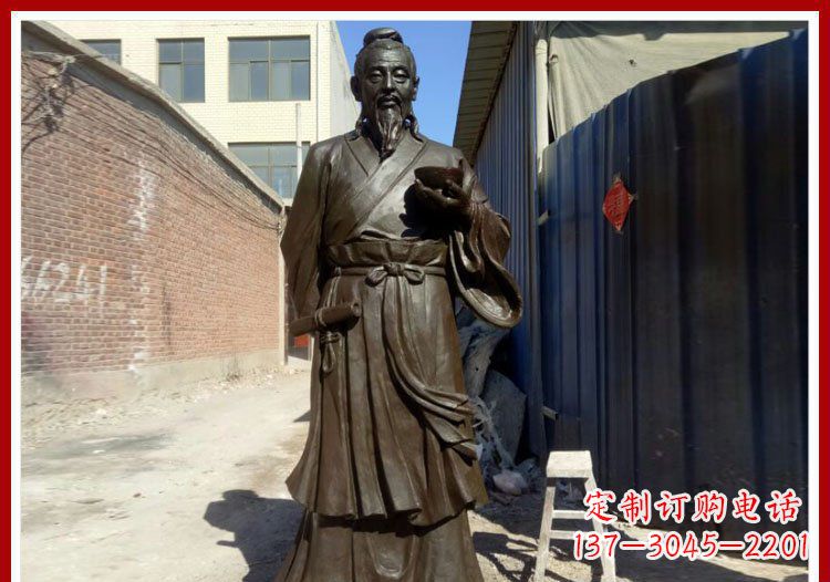 南京中领雕塑的精品杜康铜雕将传统文化与现代工…