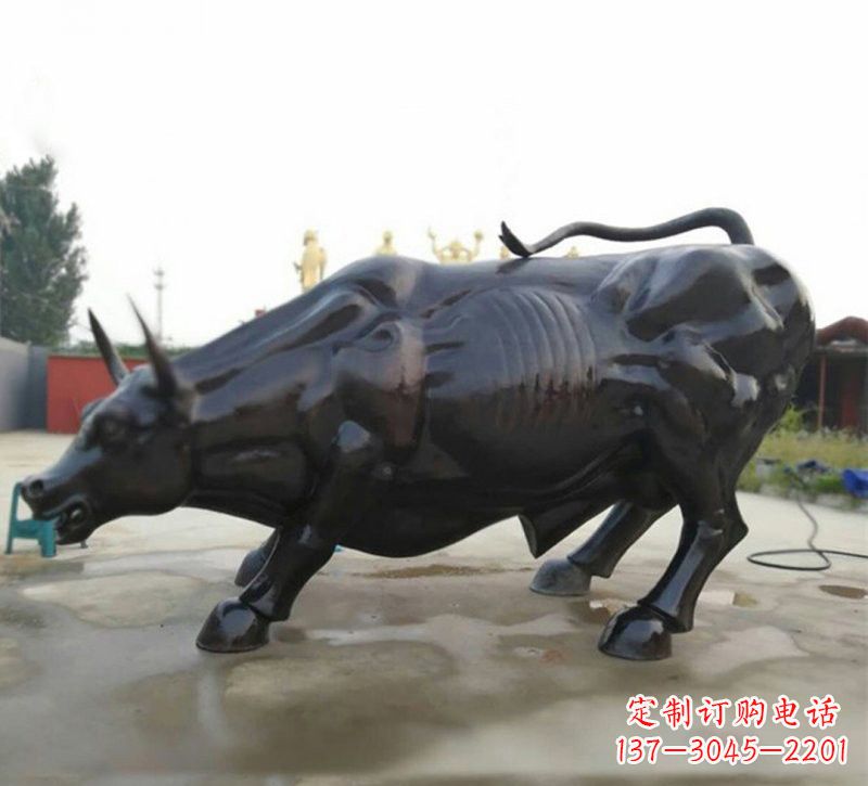 南京定制牛铜雕塑,品质卓越!