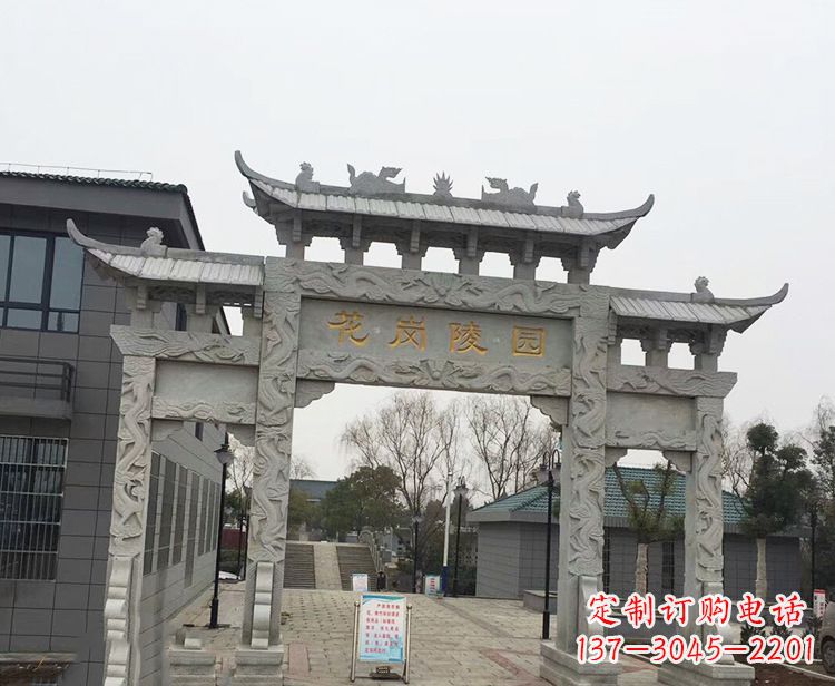 南京精美牌楼石雕,精致雕琢精美臻品