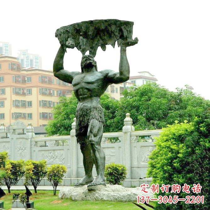 南京盘古开天景观雕塑