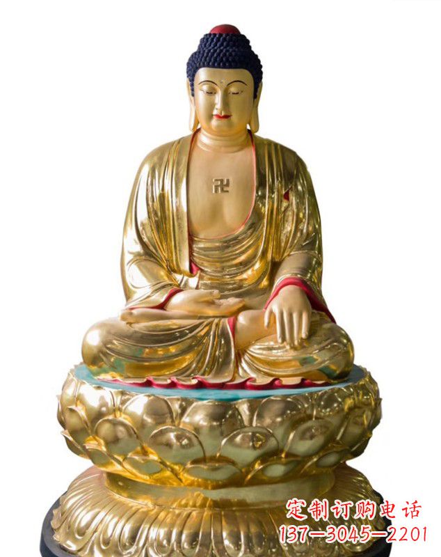 南京如来佛雕塑,神圣古朴艺术精品