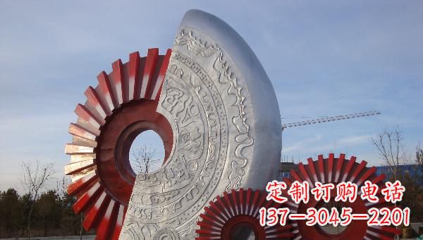 南京中领雕塑:螺旋雕塑,优雅静谧的力量