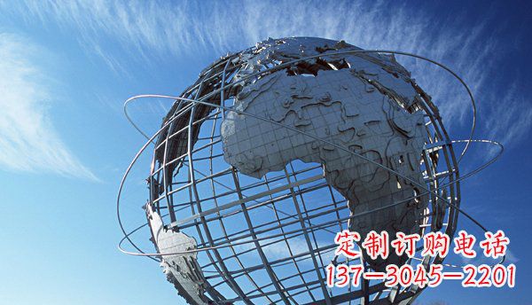 南京精致的不锈钢地球雕塑