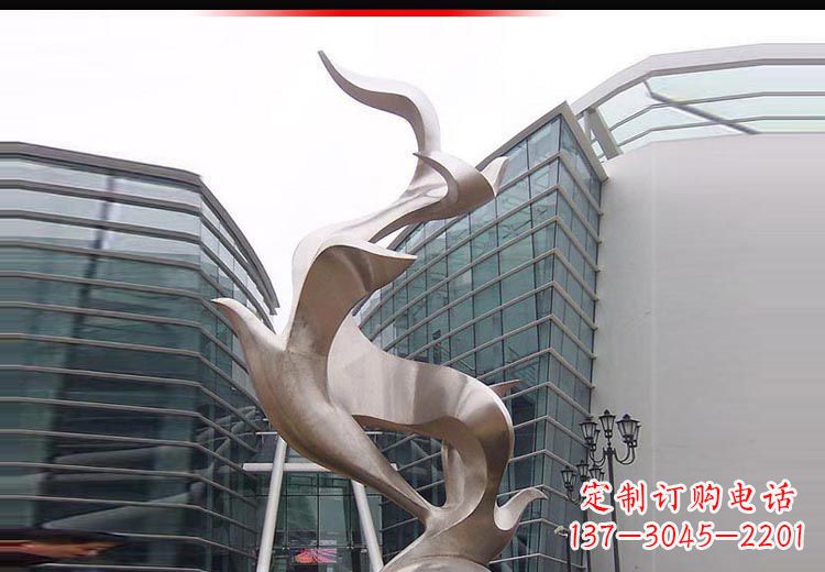 南京不锈钢雄鹰雕塑,永久定制精美景观