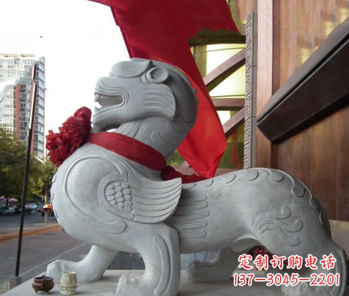 南京中领雕塑的貔貅石雕,祈福安康守护您的家