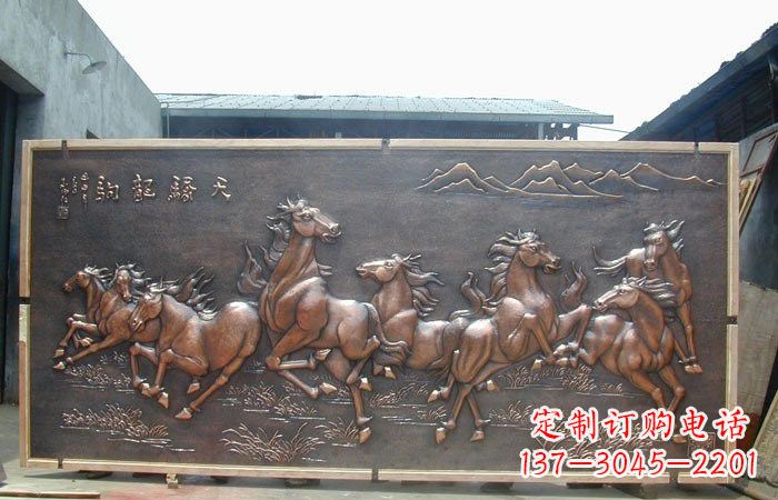 南京中领雕塑:古典造型的精美马雕塑