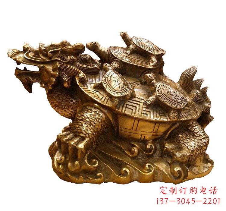 南京企业龙龟铜雕