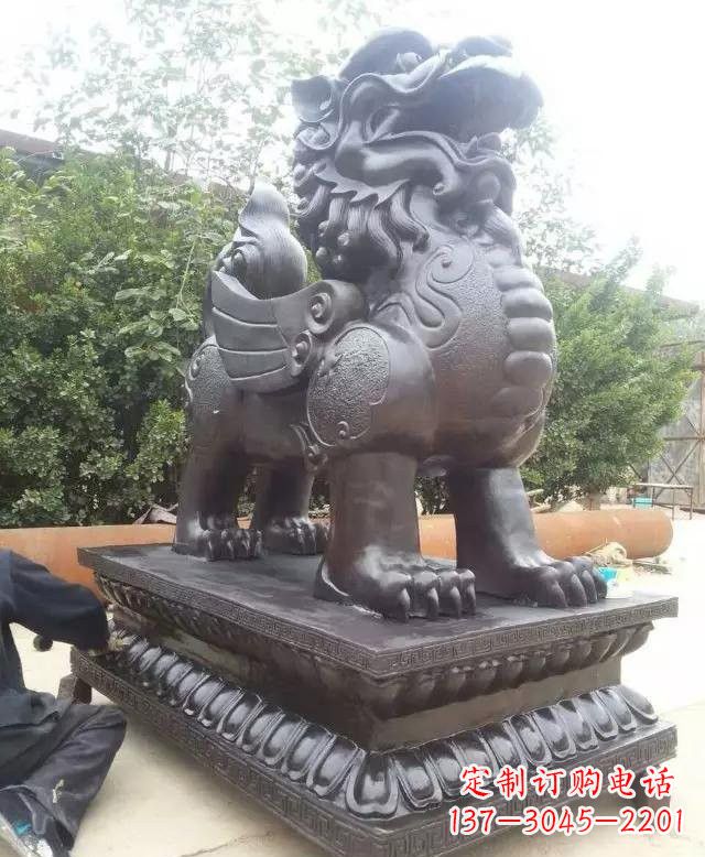 南京打造传统艺术象征——精美貔貅雕塑
