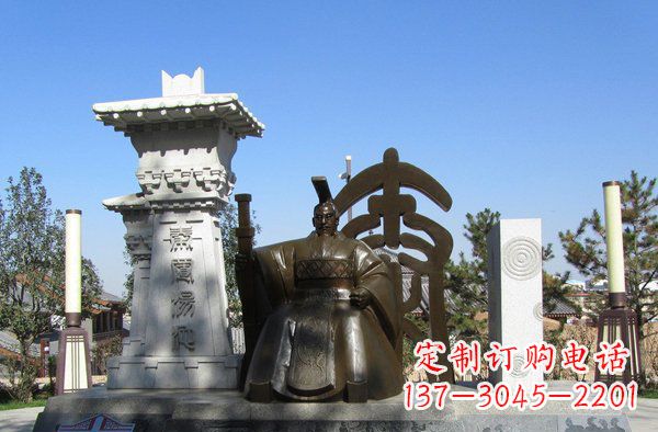 南京秦始皇雕塑,精致细腻,传承历史之美