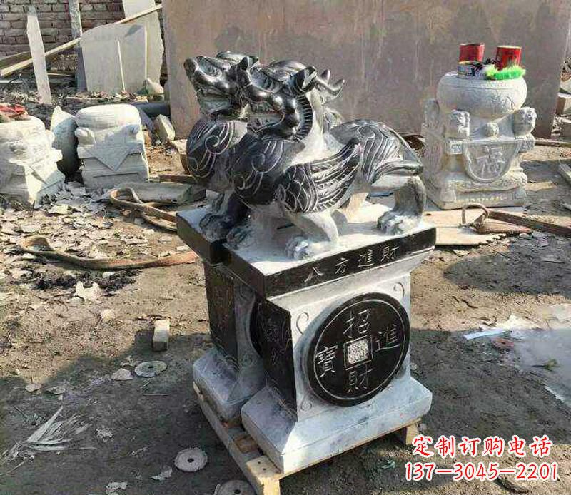 南京青石八方进财貔貅