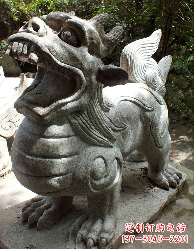 南京质朴狴犴石雕,一览古朴之美