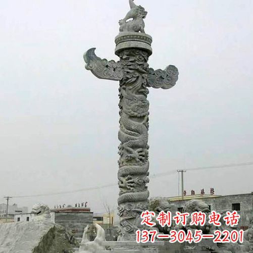 南京青石华表雕塑,带您领略至高贵的艺术之美