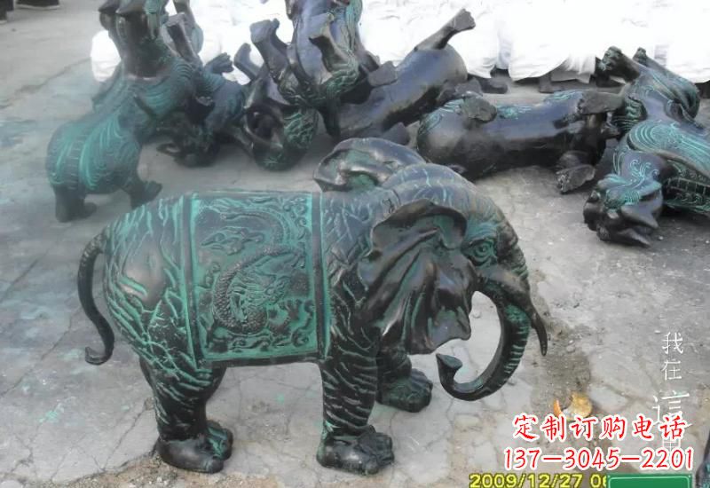 南京青铜大象雕塑