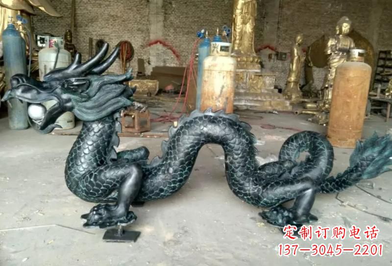 南京青铜龙戏珠专业装饰艺术雕塑