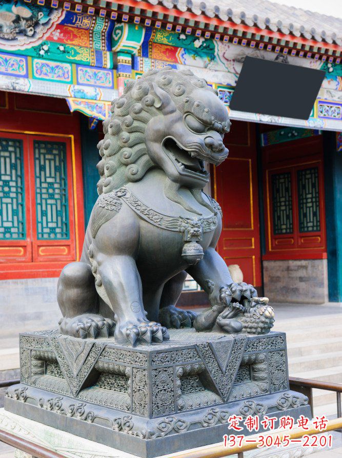 南京青铜狮子雕塑,精美北京狮雕塑