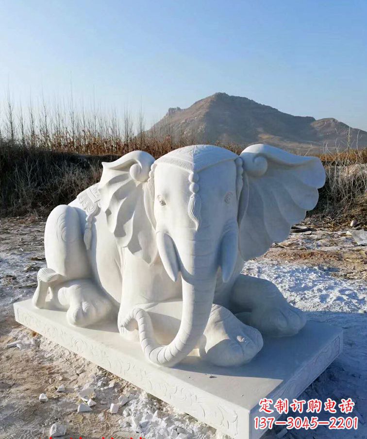 南京追忆历史,清明上坟大象石雕