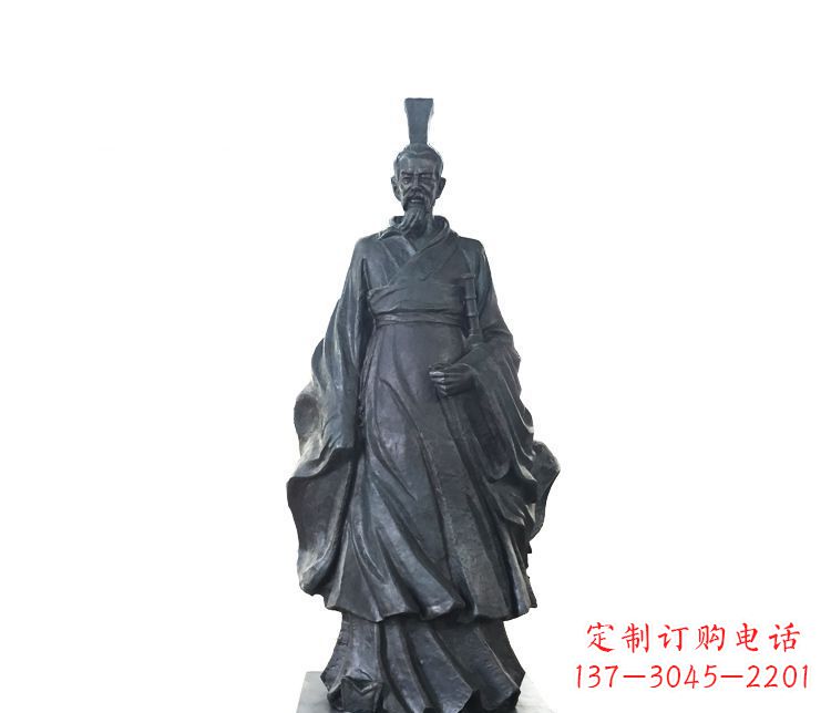 南京精美绝伦的屈原雕塑