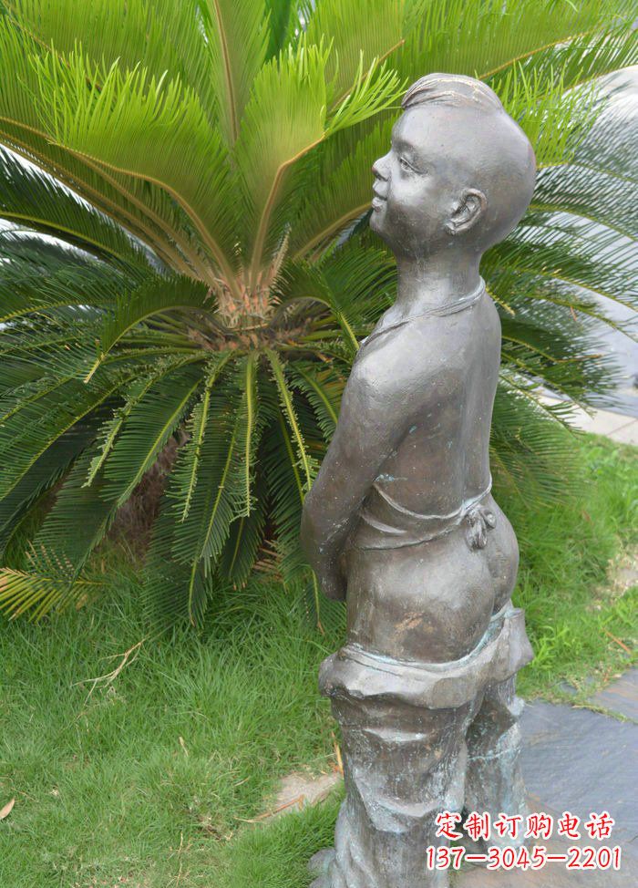南京中领雕塑:呈现活力少年心情的雕塑