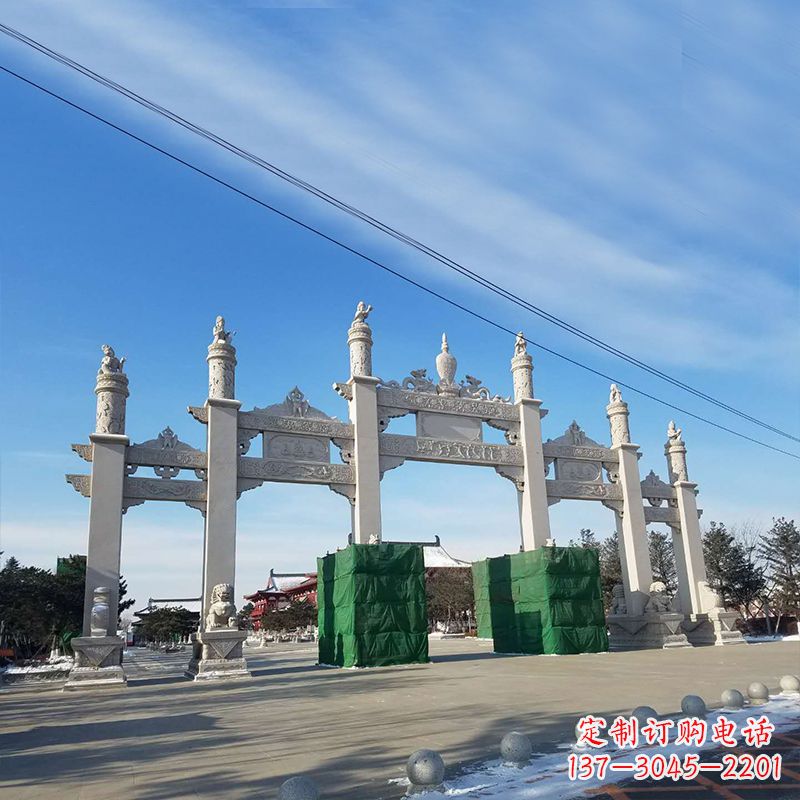 南京中领雕塑是一家致力于为客户提供精美牌坊雕…