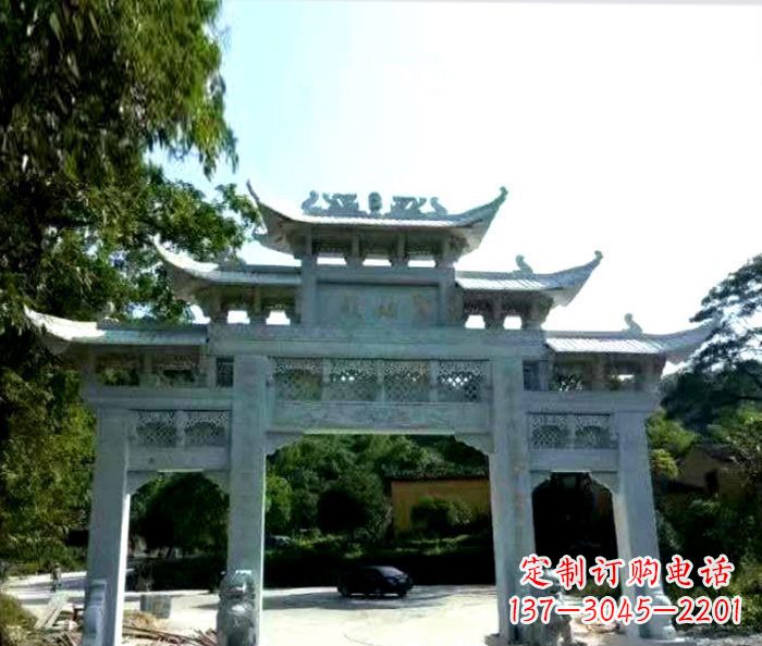 南京三门大理石牌坊
