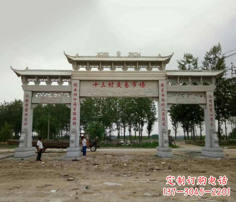 南京精美石牌坊雕塑，令你惊艳无比