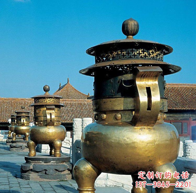 南京专业的三足香炉雕塑