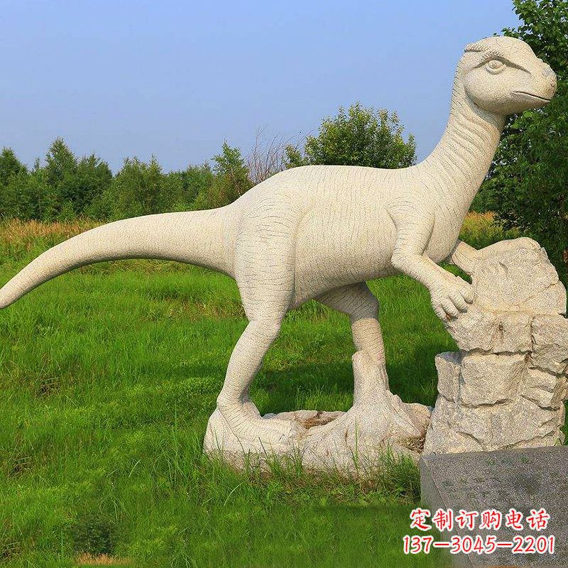 南京雕刻恐龙的砂岩艺术