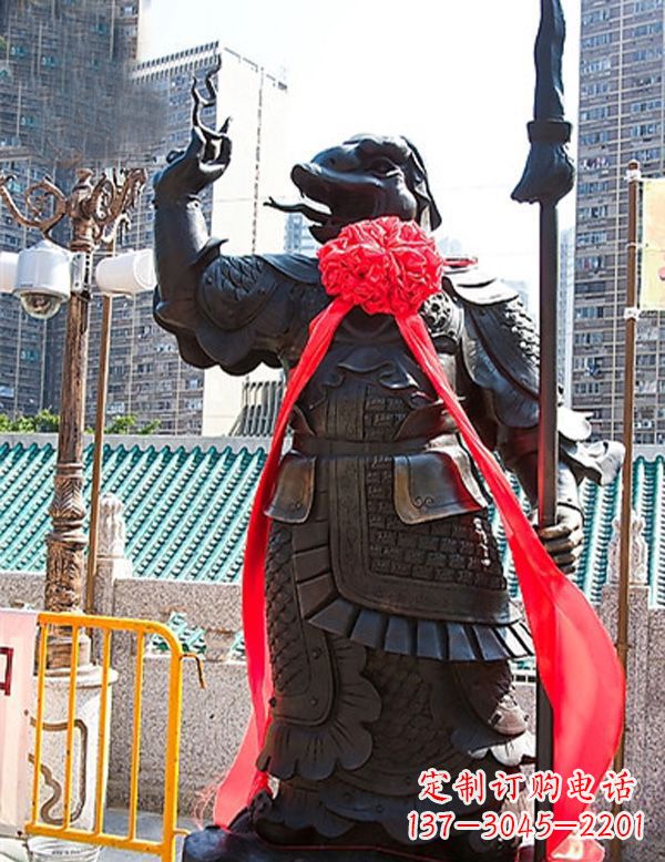 南京雕刻古老传统,欣赏十二生肖蛇雕塑