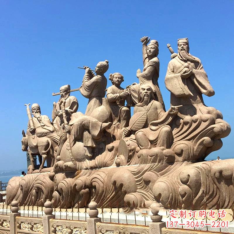 南京神秘八仙,精美石雕让你留恋