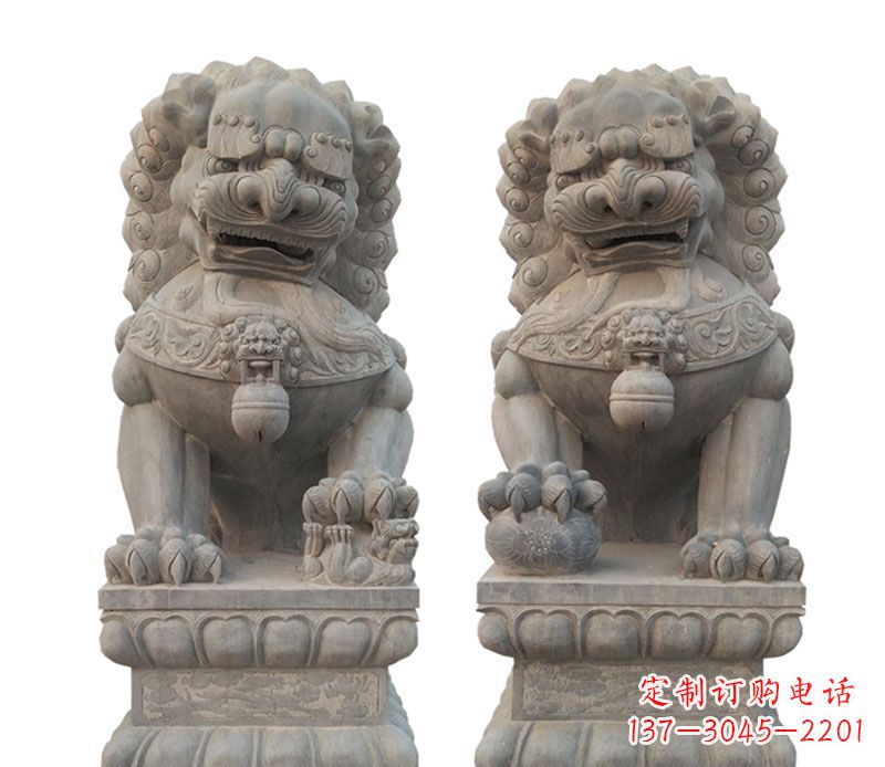 南京精美狮子石雕,让您的家居更加完美