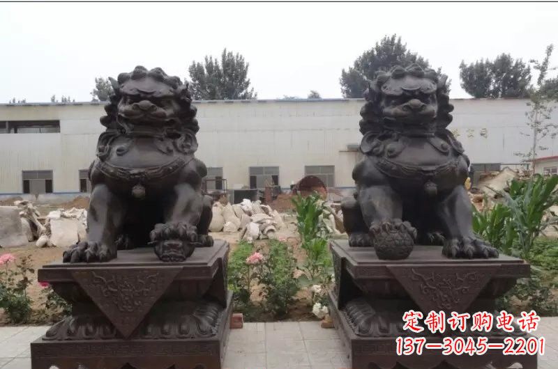 南京精灵定制狮子铜雕塑