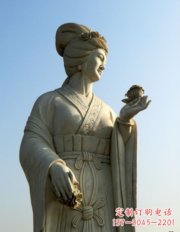 南京中领雕塑推出的古典美人雕塑,是一个古典美…