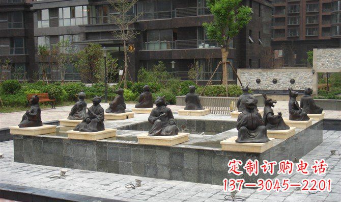 南京中领雕塑:传承十二生肖文化的铜雕精品