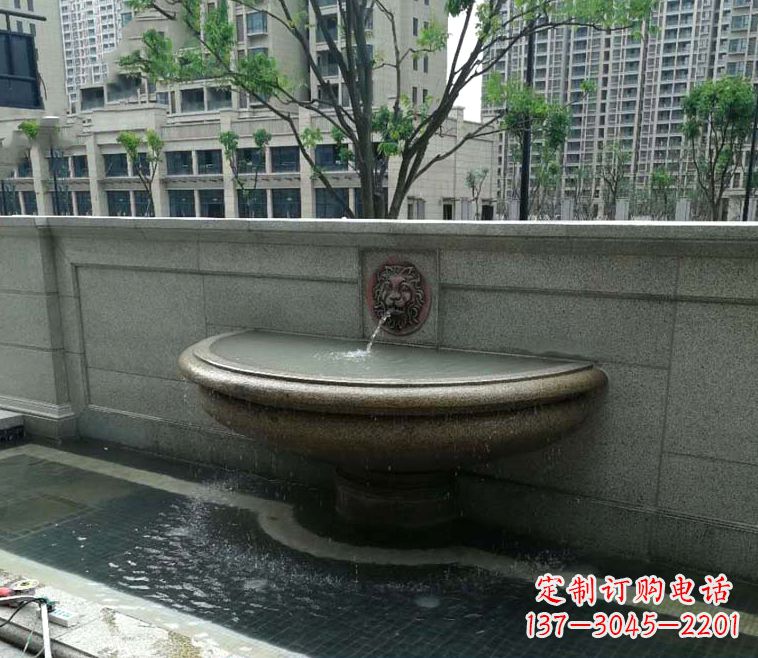 南京精美高雅的喷泉雕塑