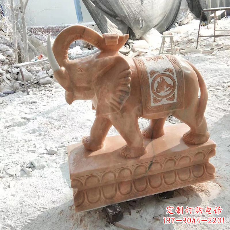 南京千百年大象雕塑,唤来招财、吉祥、安康
