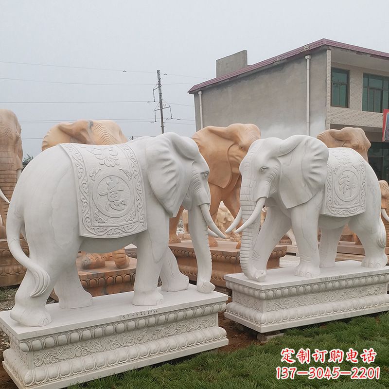 南京精美大象雕塑,让你镇宅更加靓丽
