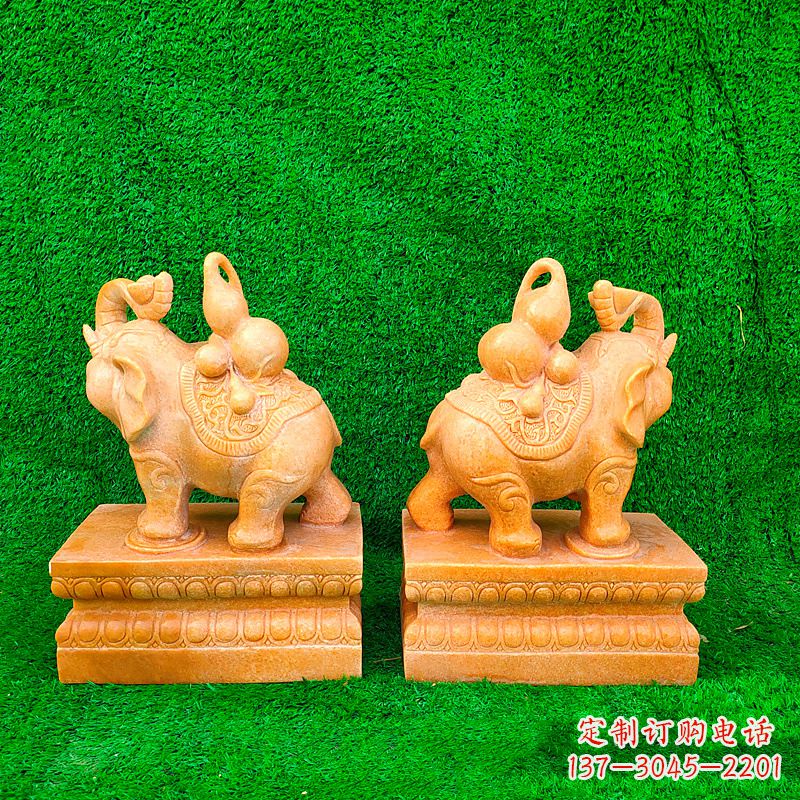 南京石雕的大象