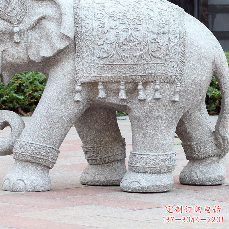 南京大象雕塑——纪念珍贵的时光