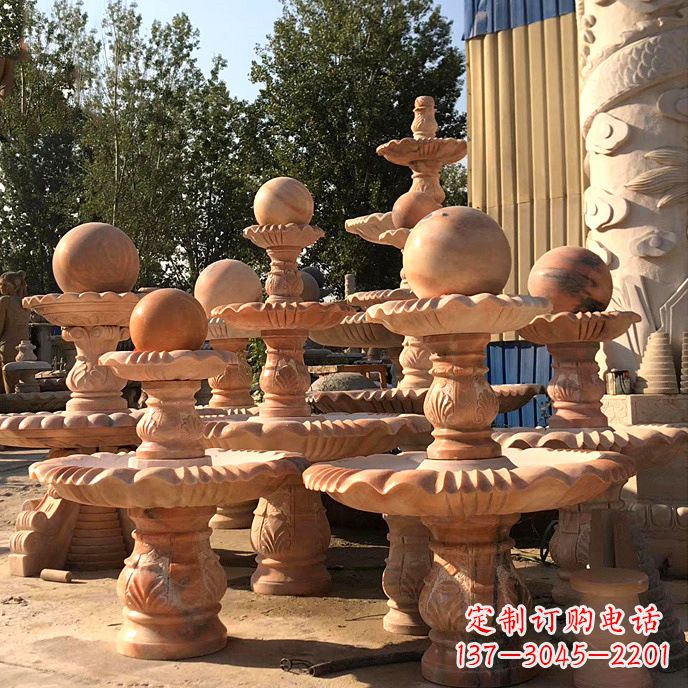 南京风水球雕塑,给你无限的祝福