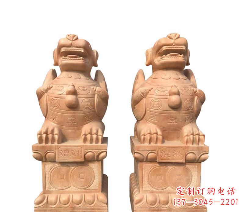 南京精美貔貅雕塑,让太古神兽在家中常伴