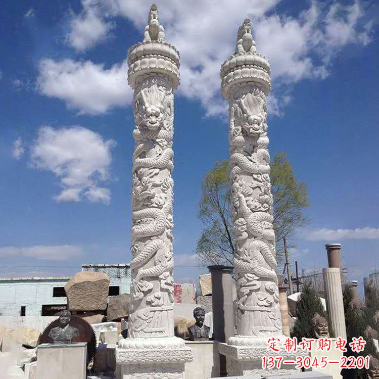 南京精美华表雕塑,灵动展现艺术之美