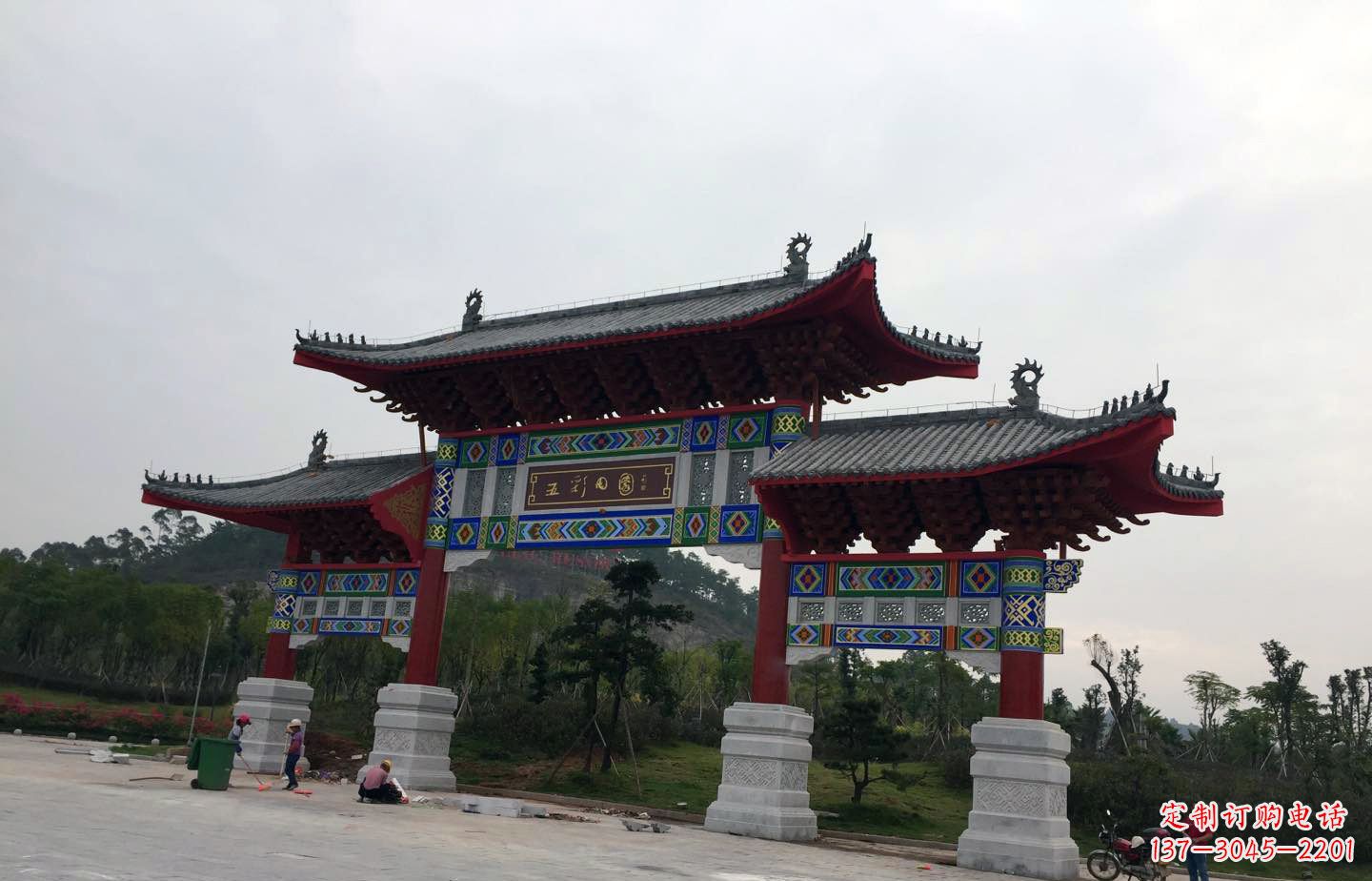 南京优质定制石雕牌坊雕塑