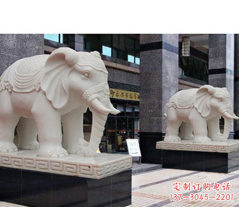南京最佳选择——石雕酒店大象雕塑